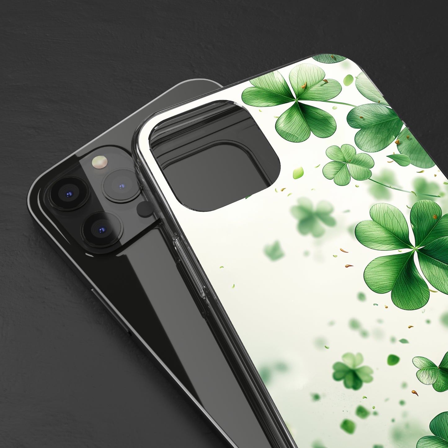 Clear Phone Cases Shamrock