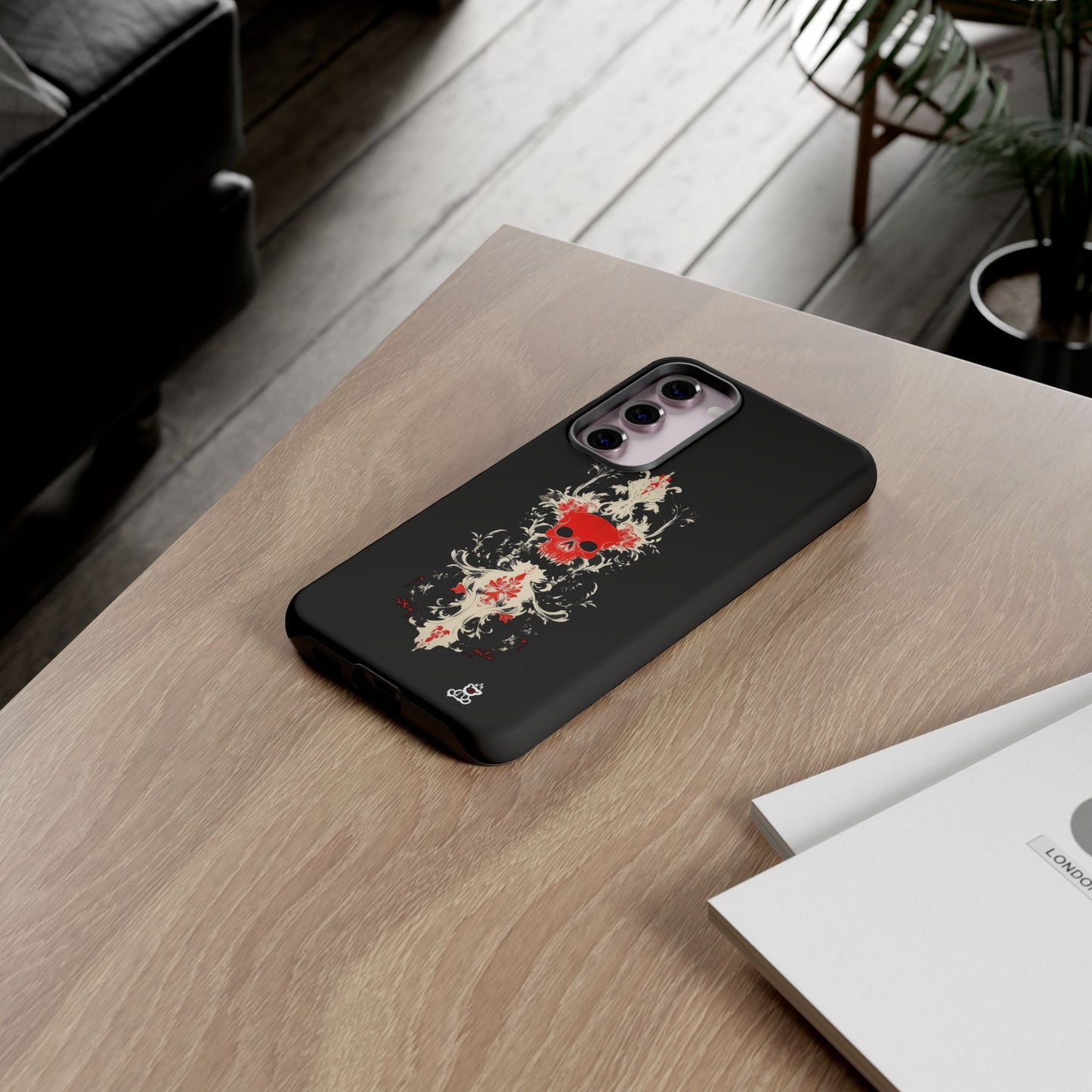 Tough Cases: Crimson Baroque Skull