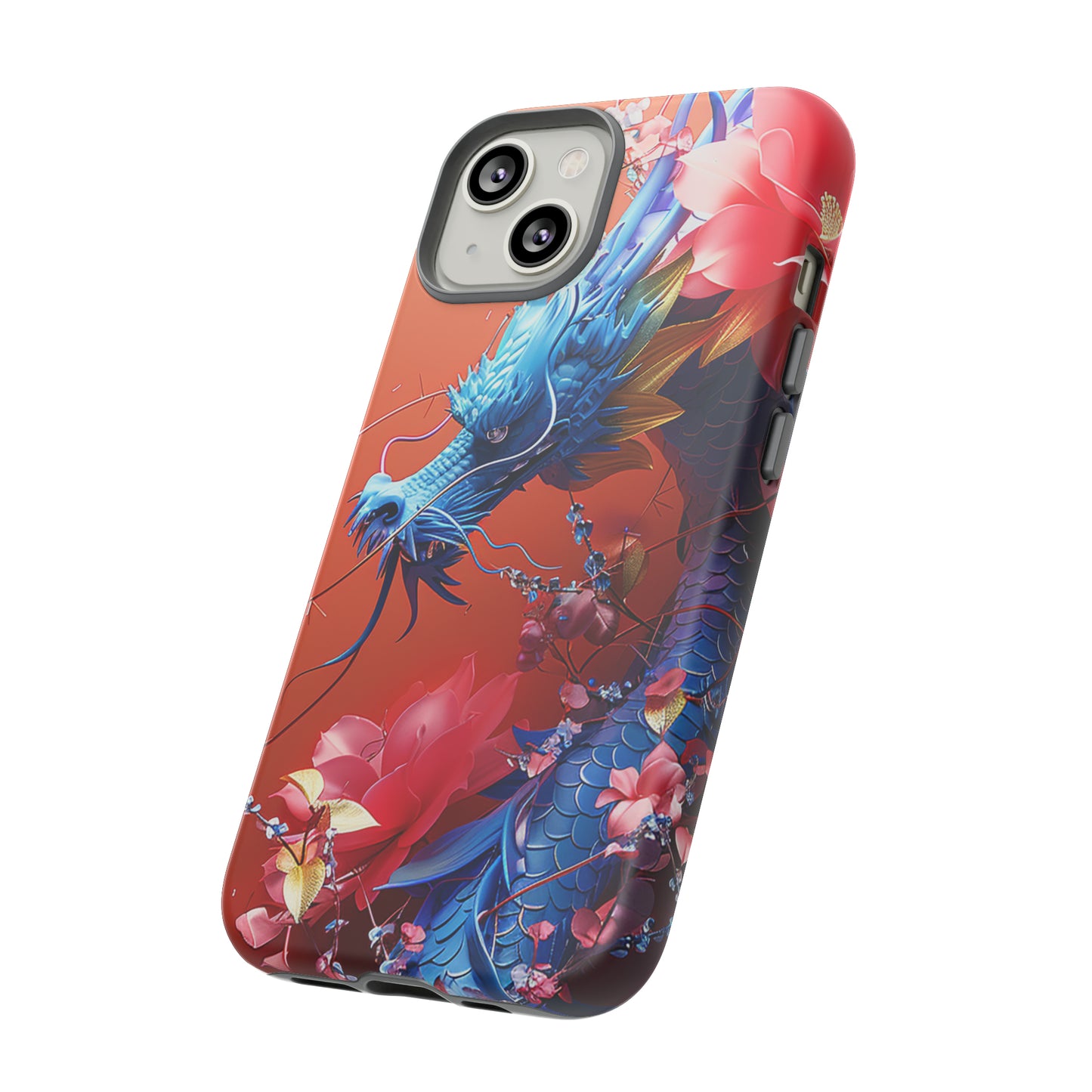 Tough Phone Cases Azure Serpent