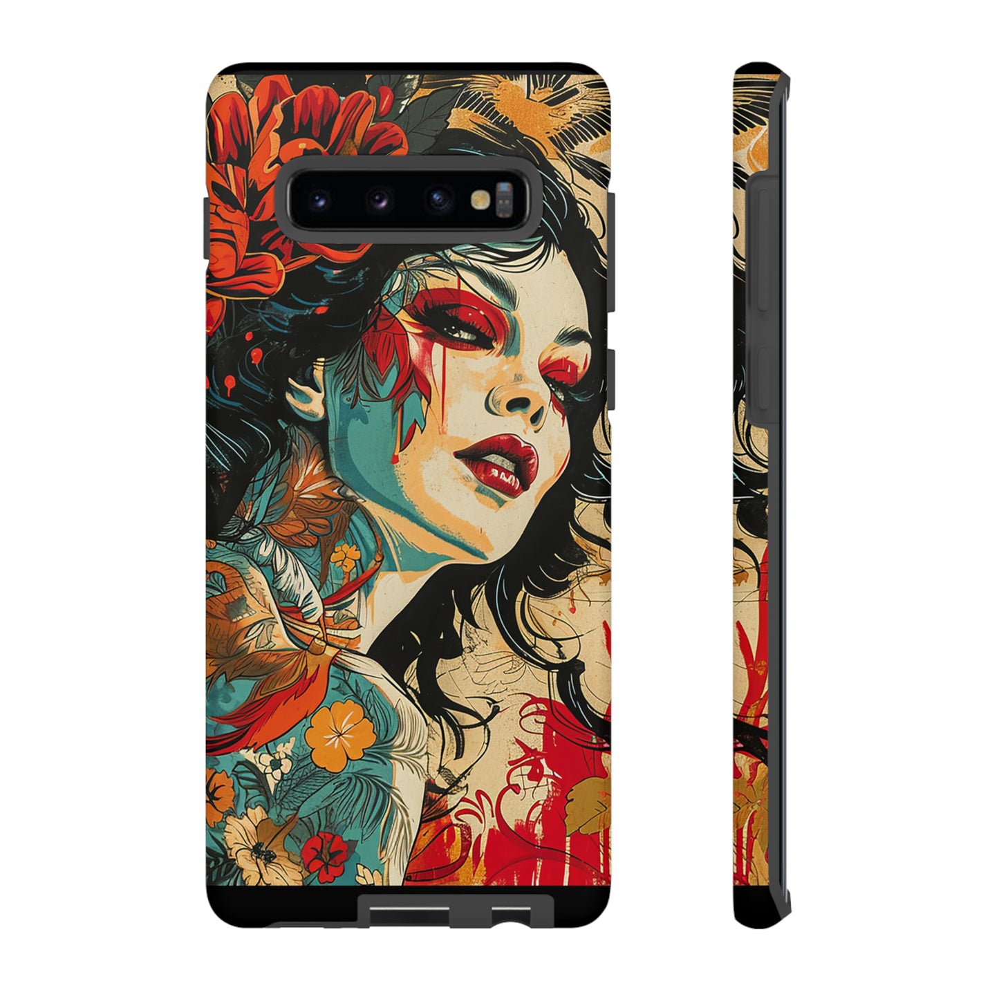 Tough Phone Case Lady 01