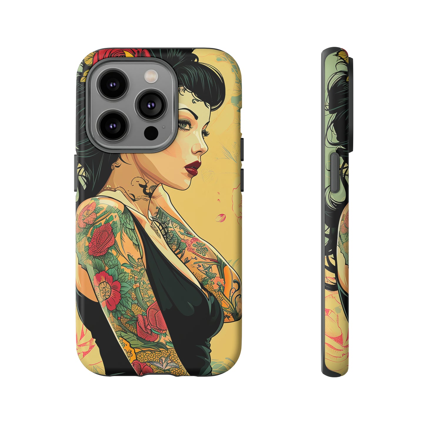 Tough Phone Case Lady 06