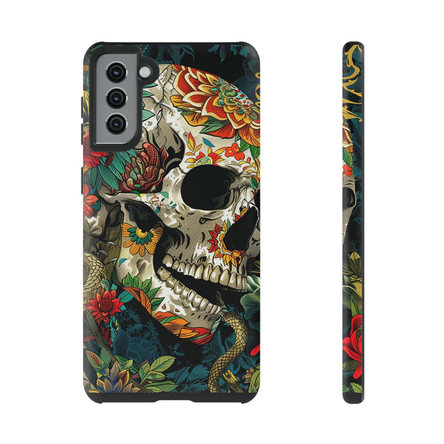 Tough Phone Case Skull 01