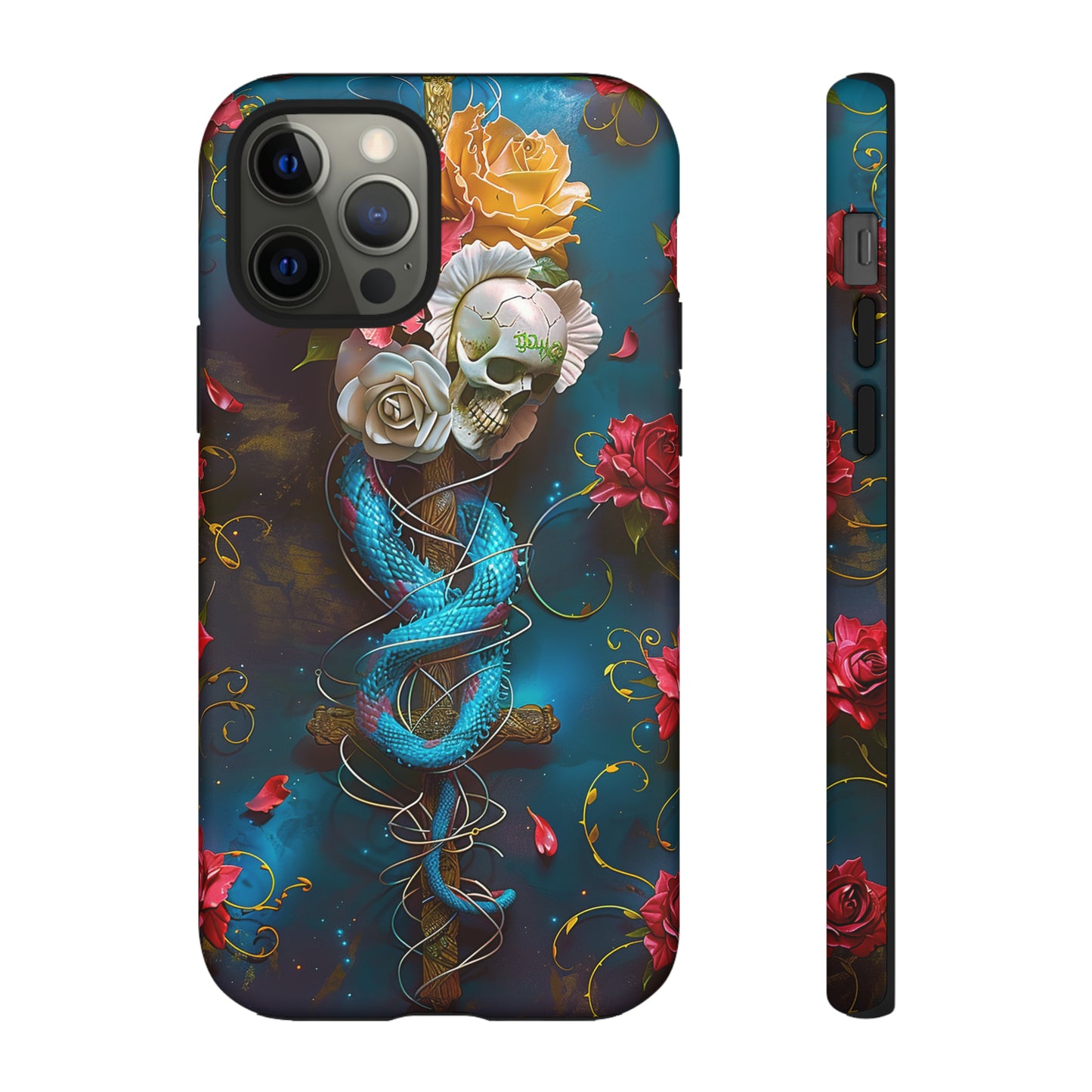 Tough Phone Cases Serpent & Roses