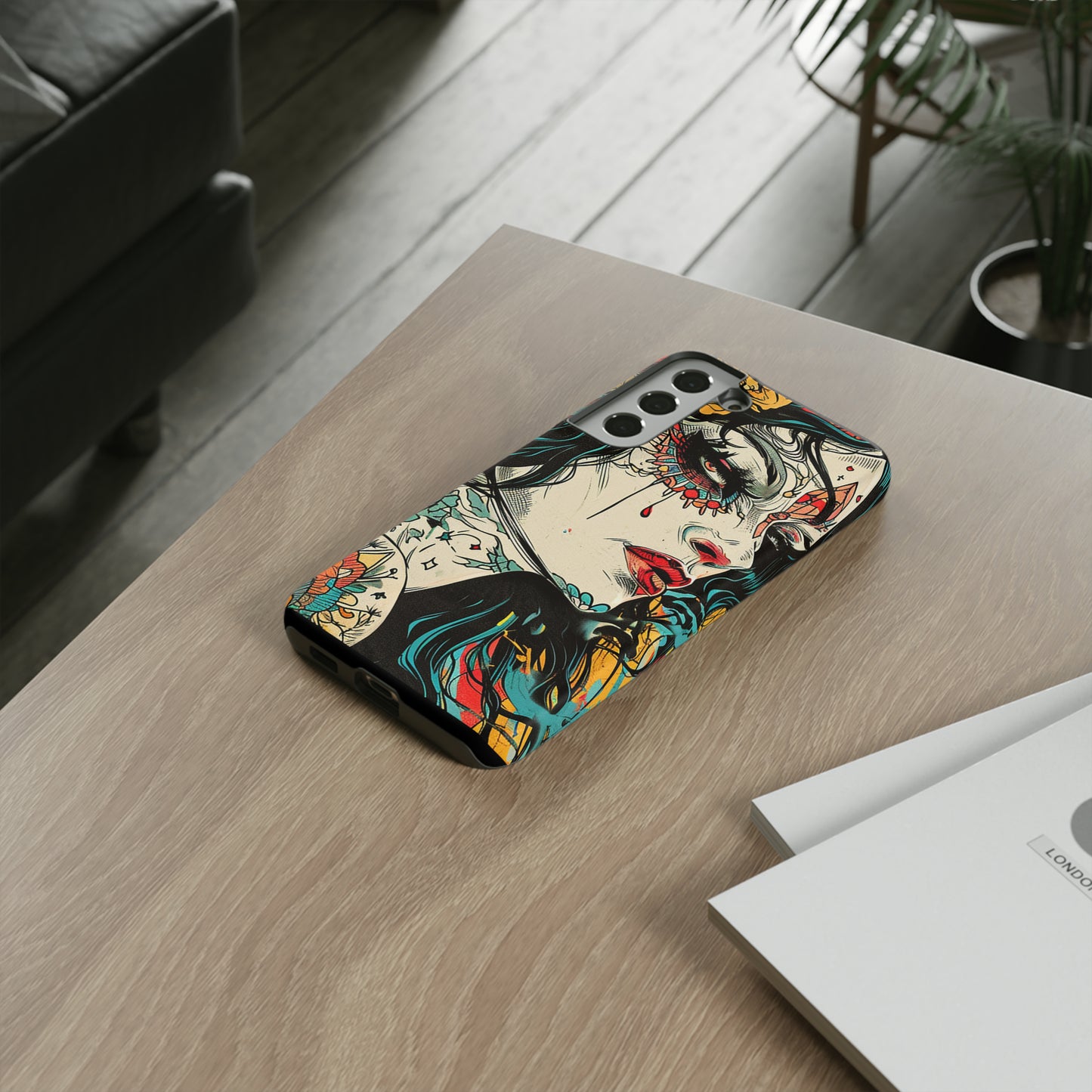 Tough Phone Case Lady 02