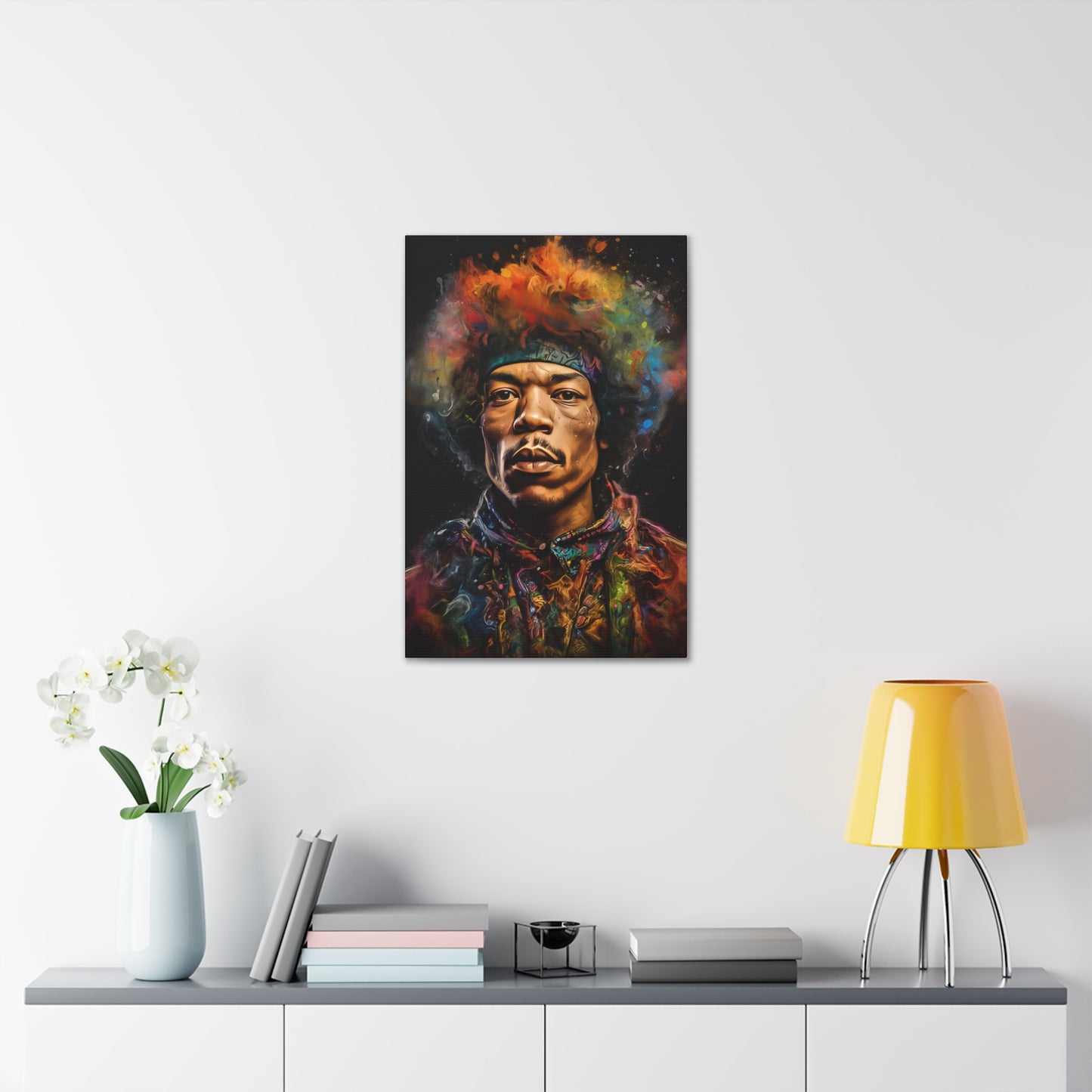 Electric Soul Jimi Hendrix on Canvas