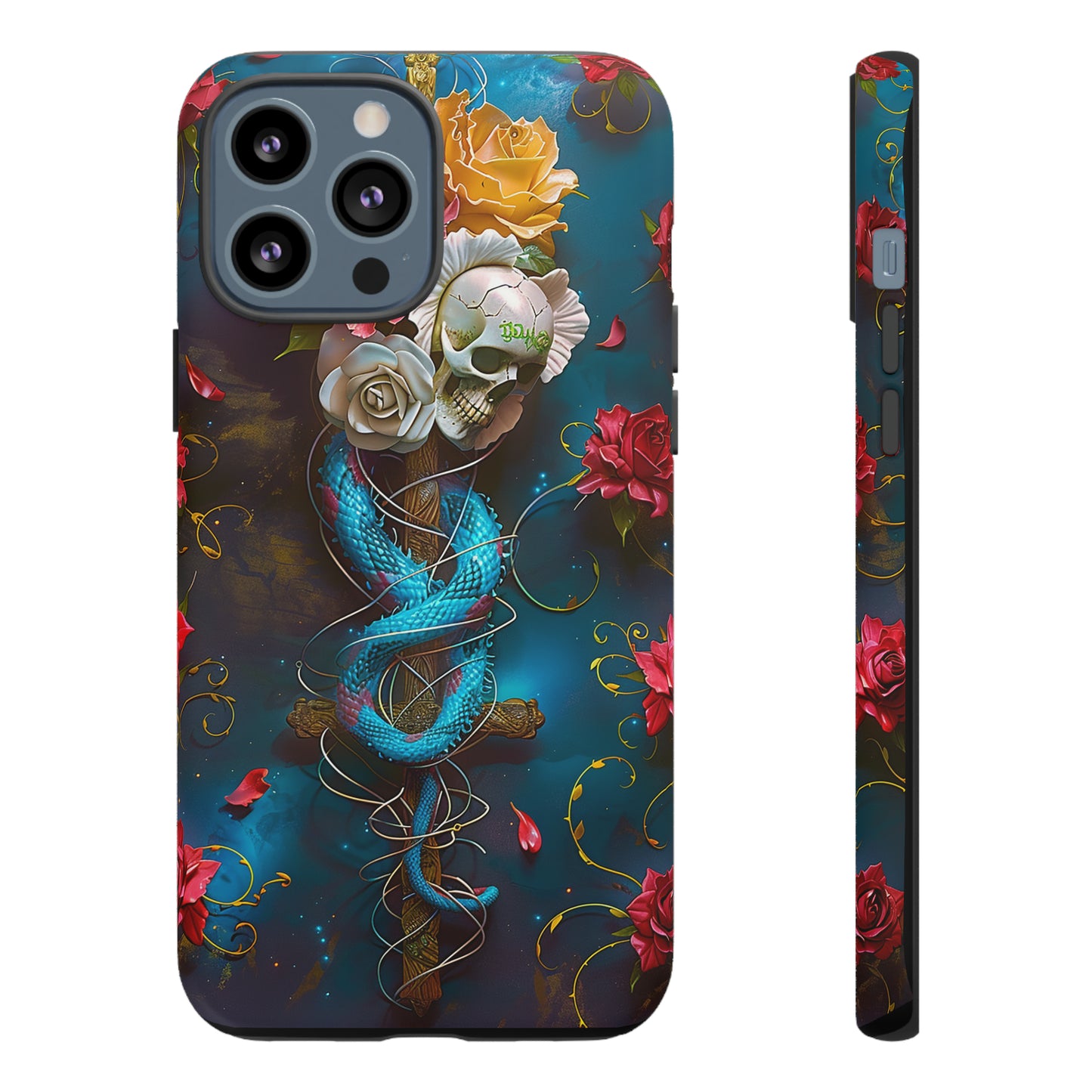 Tough Phone Cases Serpent & Roses