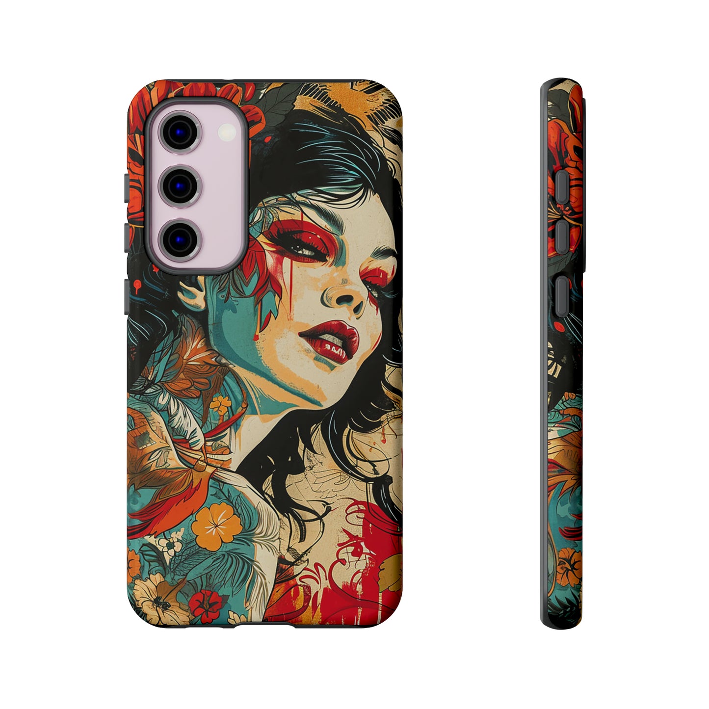 Tough Phone Case Lady 01