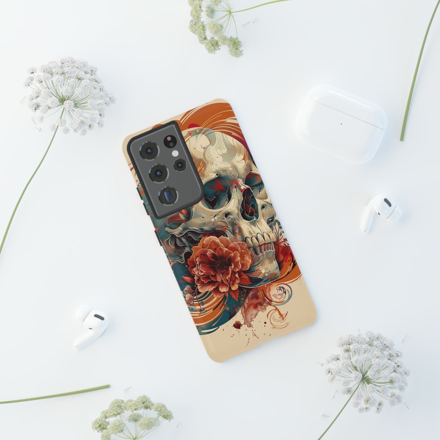 Tough Phone Case Skull 04