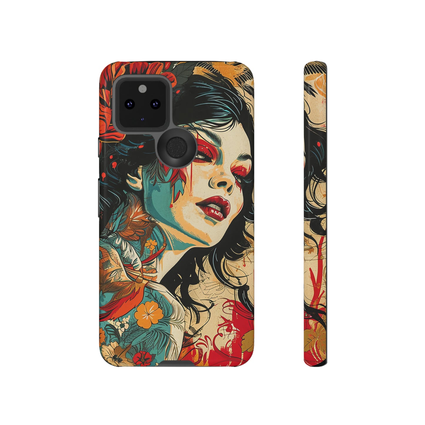 Tough Phone Case Lady 01