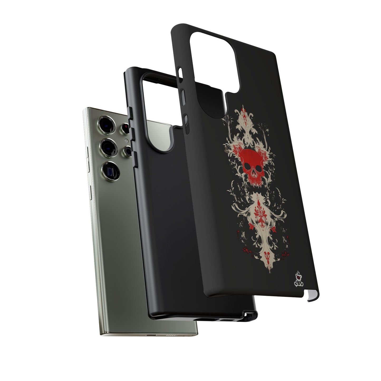Tough Cases: Crimson Baroque Skull