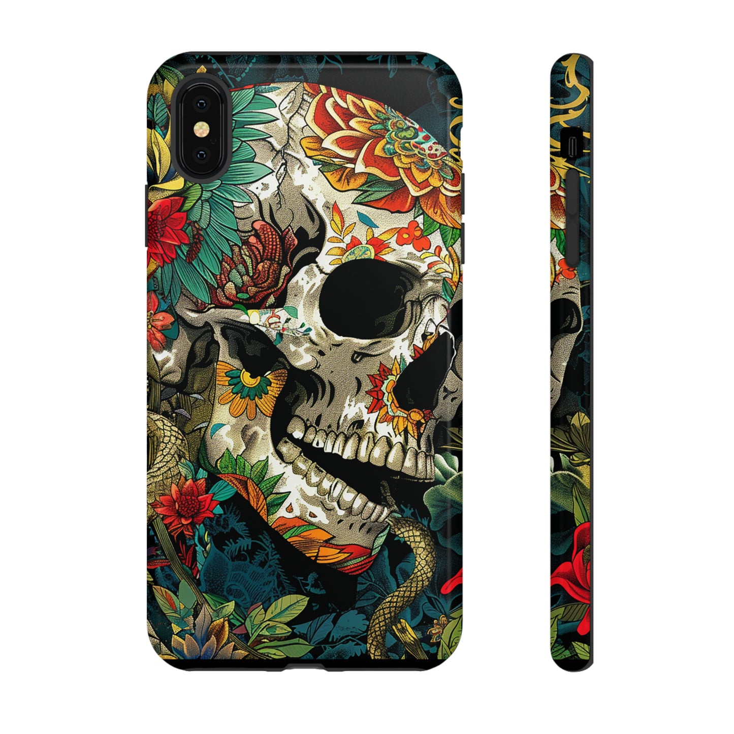 Tough Phone Case Skull 01