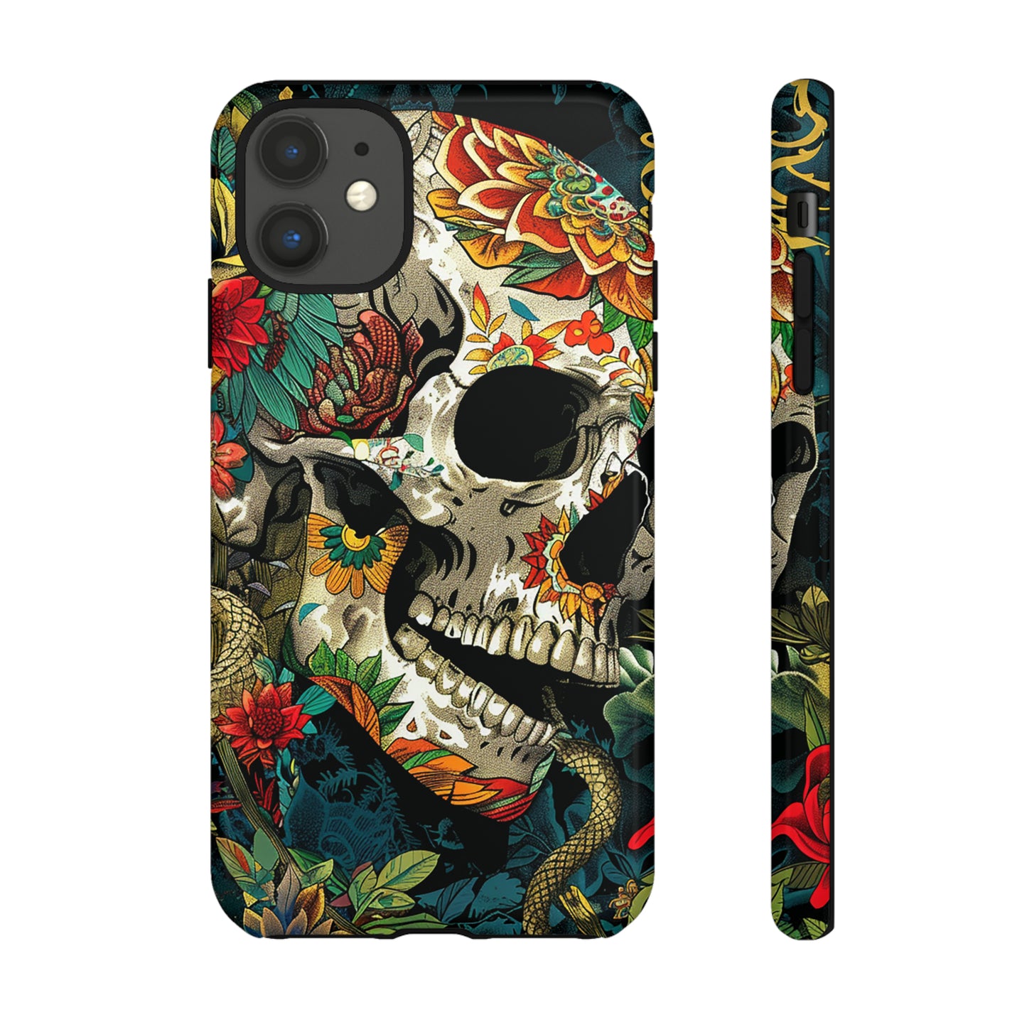 Tough Phone Case Skull 01