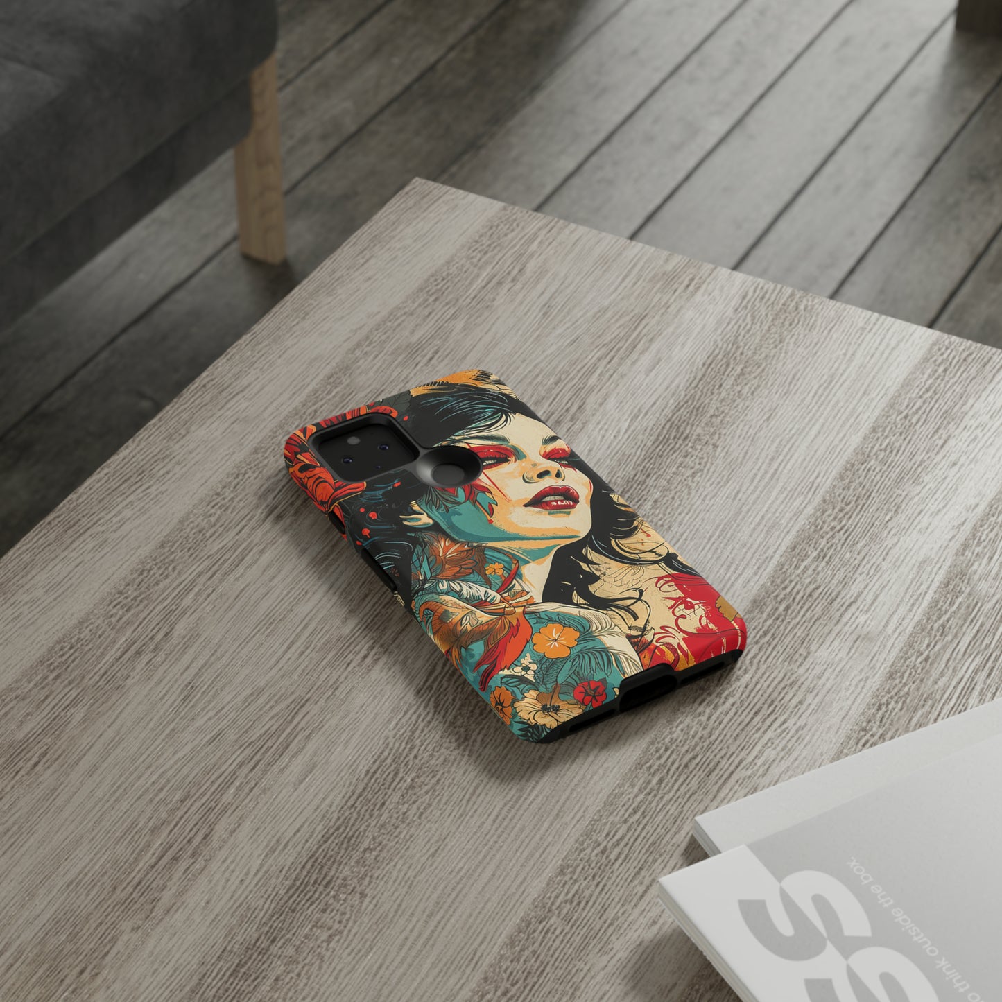 Tough Phone Case Lady 01