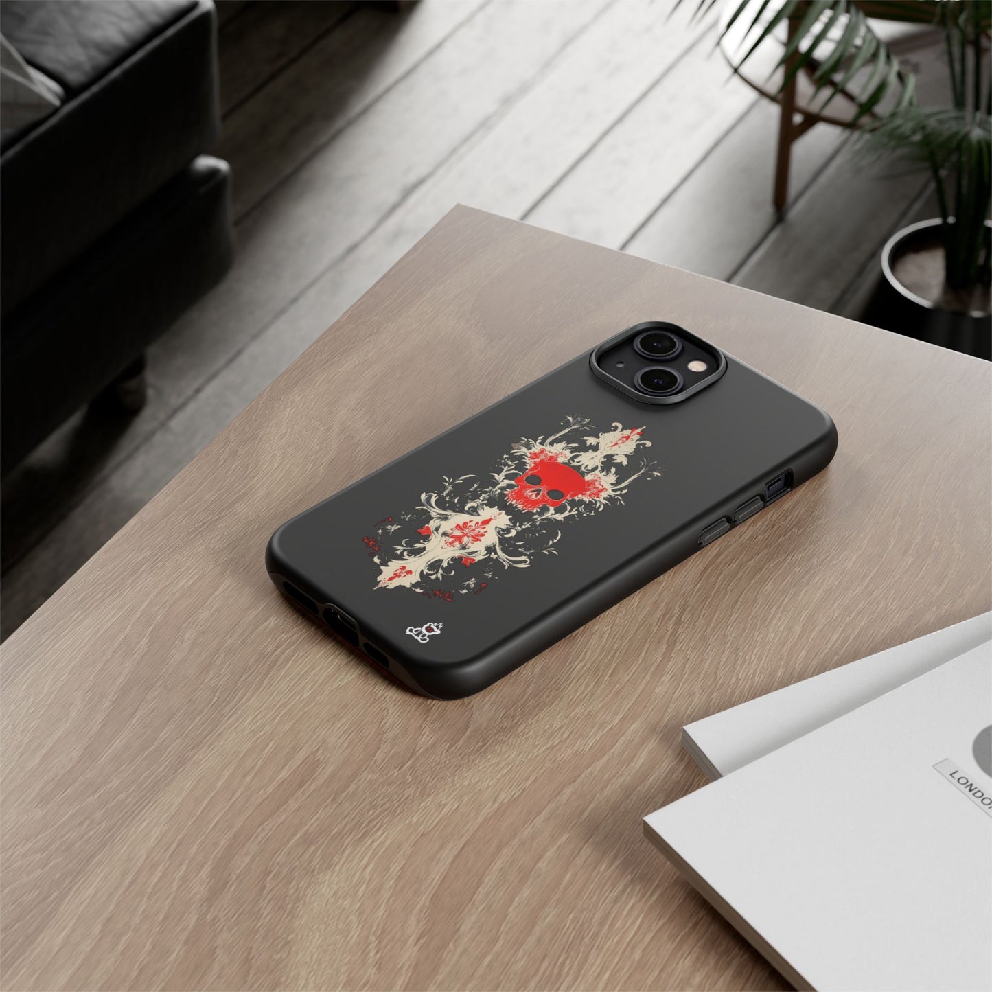 Tough Cases: Crimson Baroque Skull