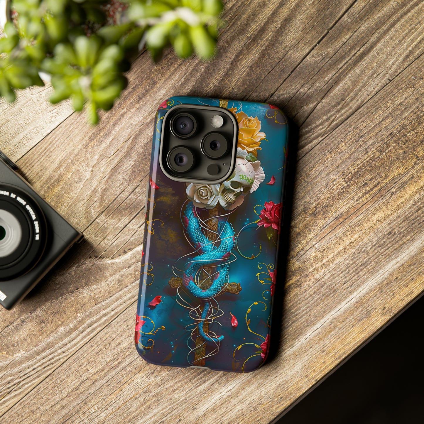 Tough Phone Cases Serpent & Roses