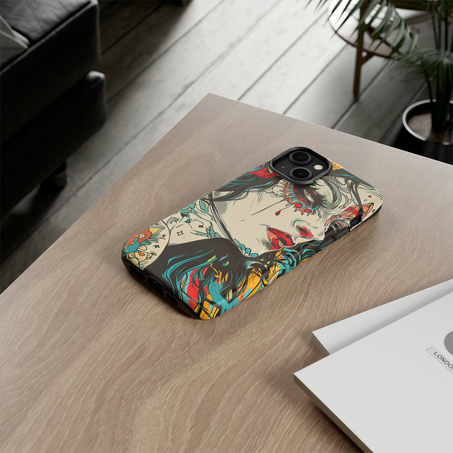 Tough Phone Case Lady 02
