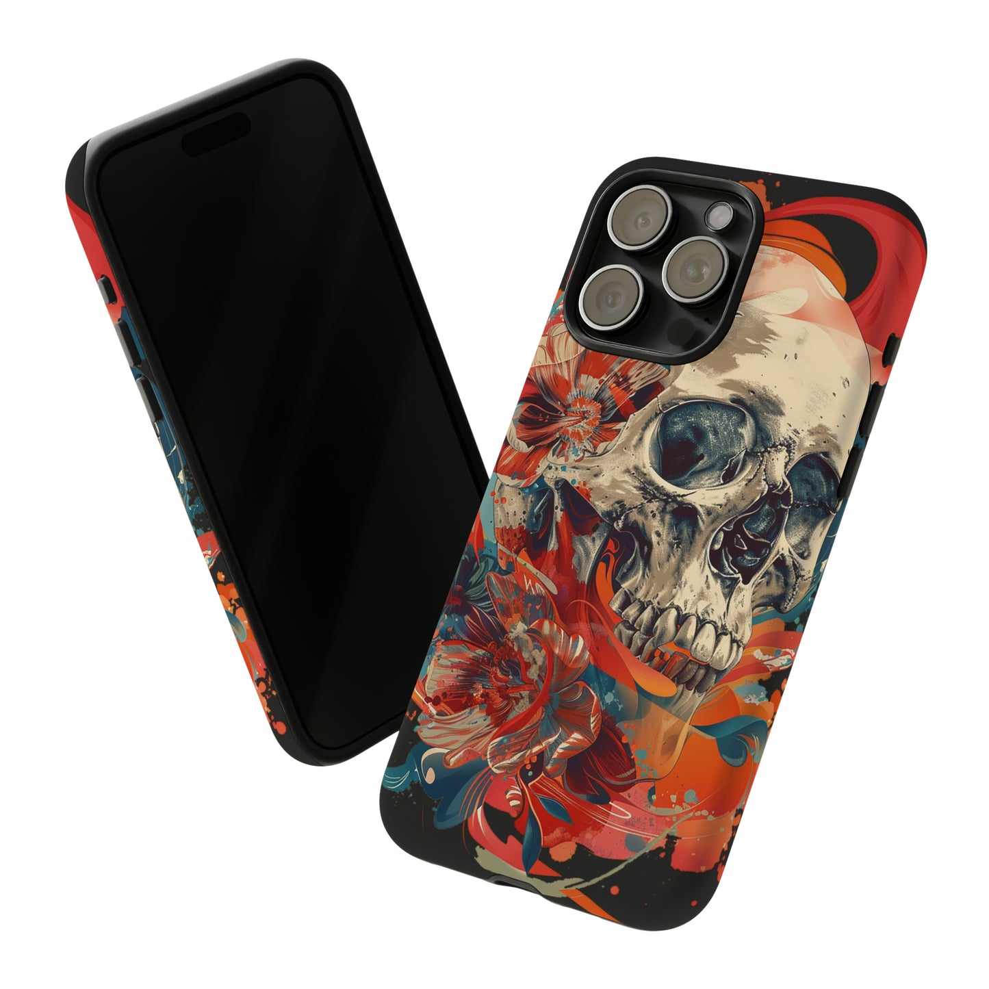 Tough Phone Case Skull 03