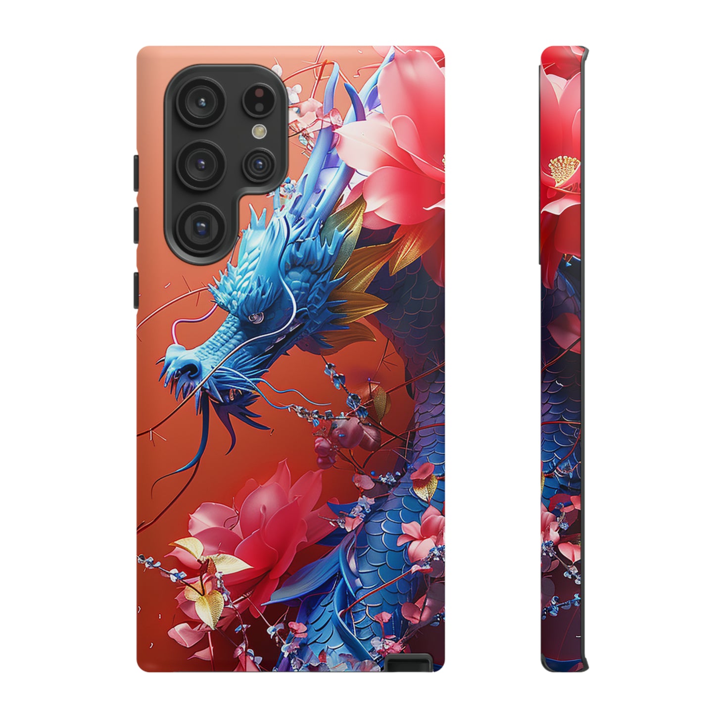 Tough Phone Cases Azure Serpent