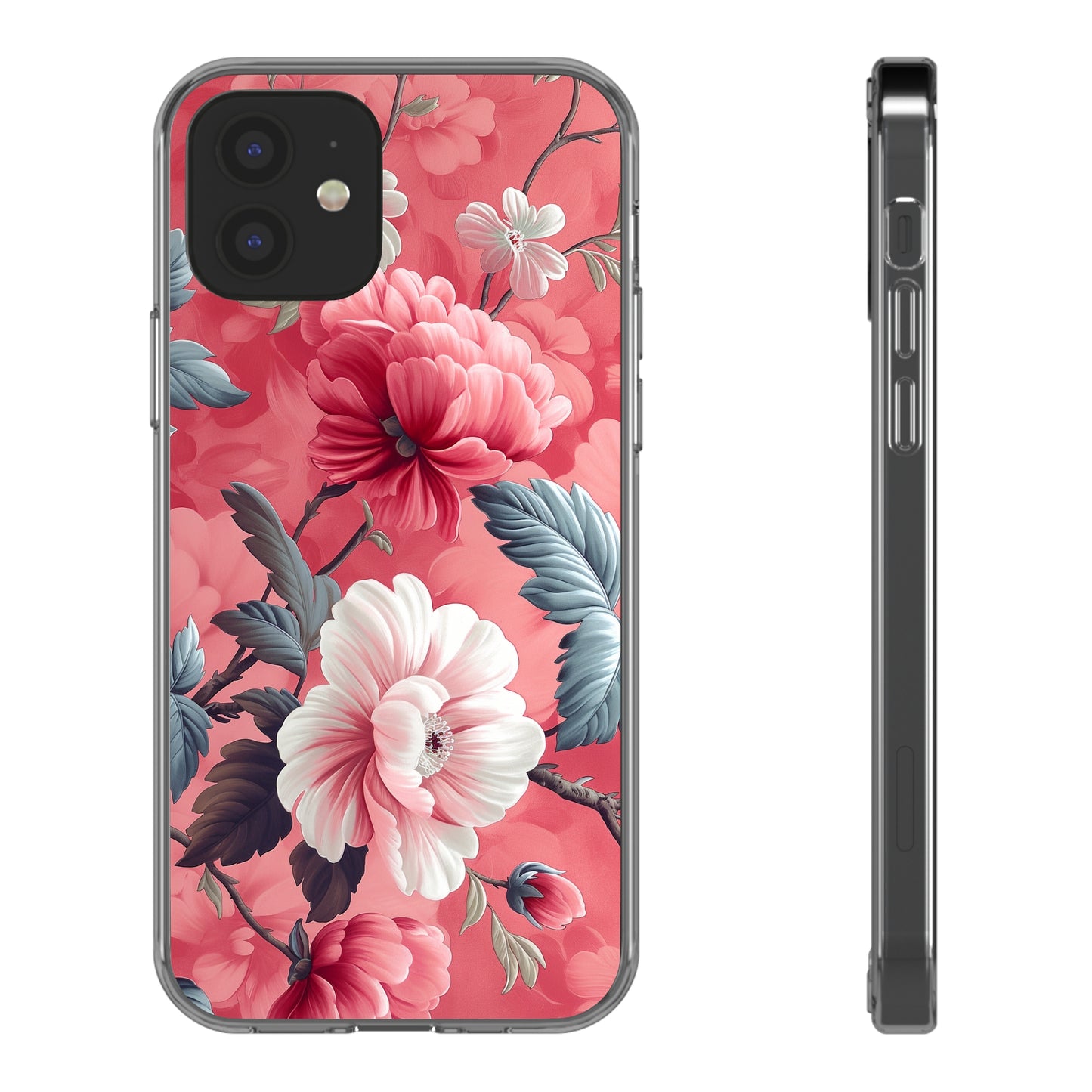 Clear Phone Cases Floral