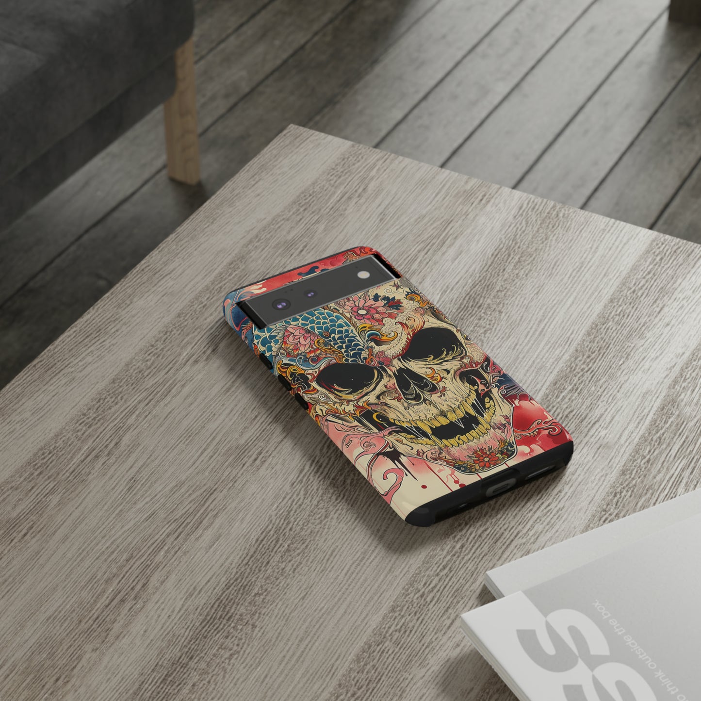 Tough Phone Case Skull 05