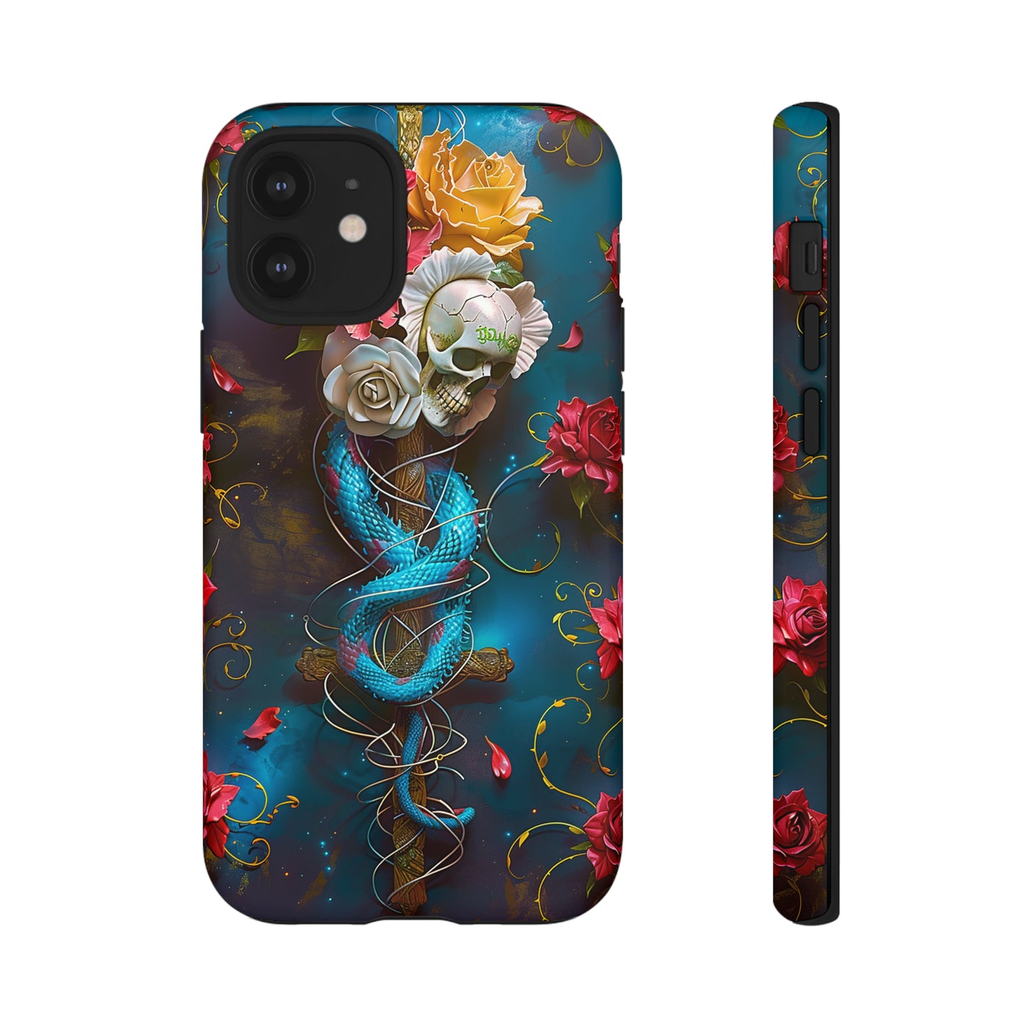 Tough Phone Cases Serpent & Roses