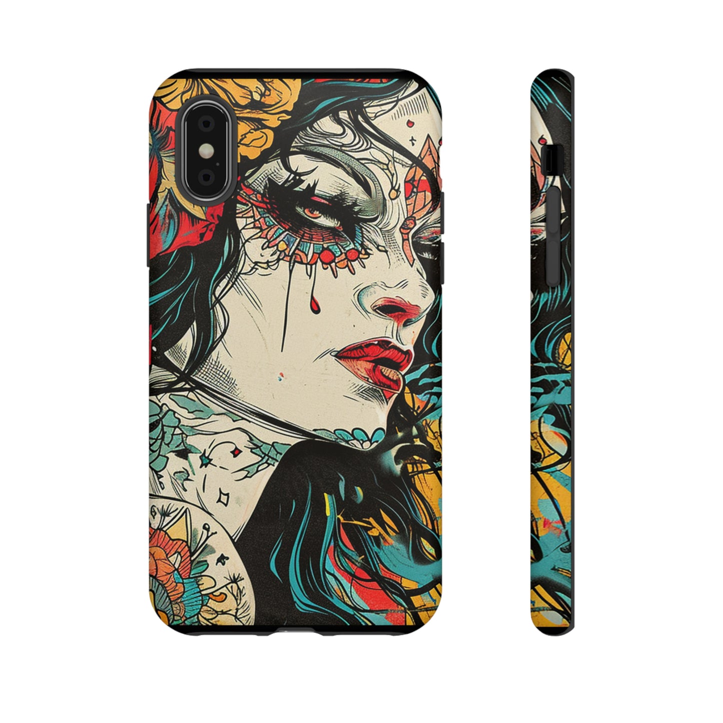Tough Phone Case Lady 02