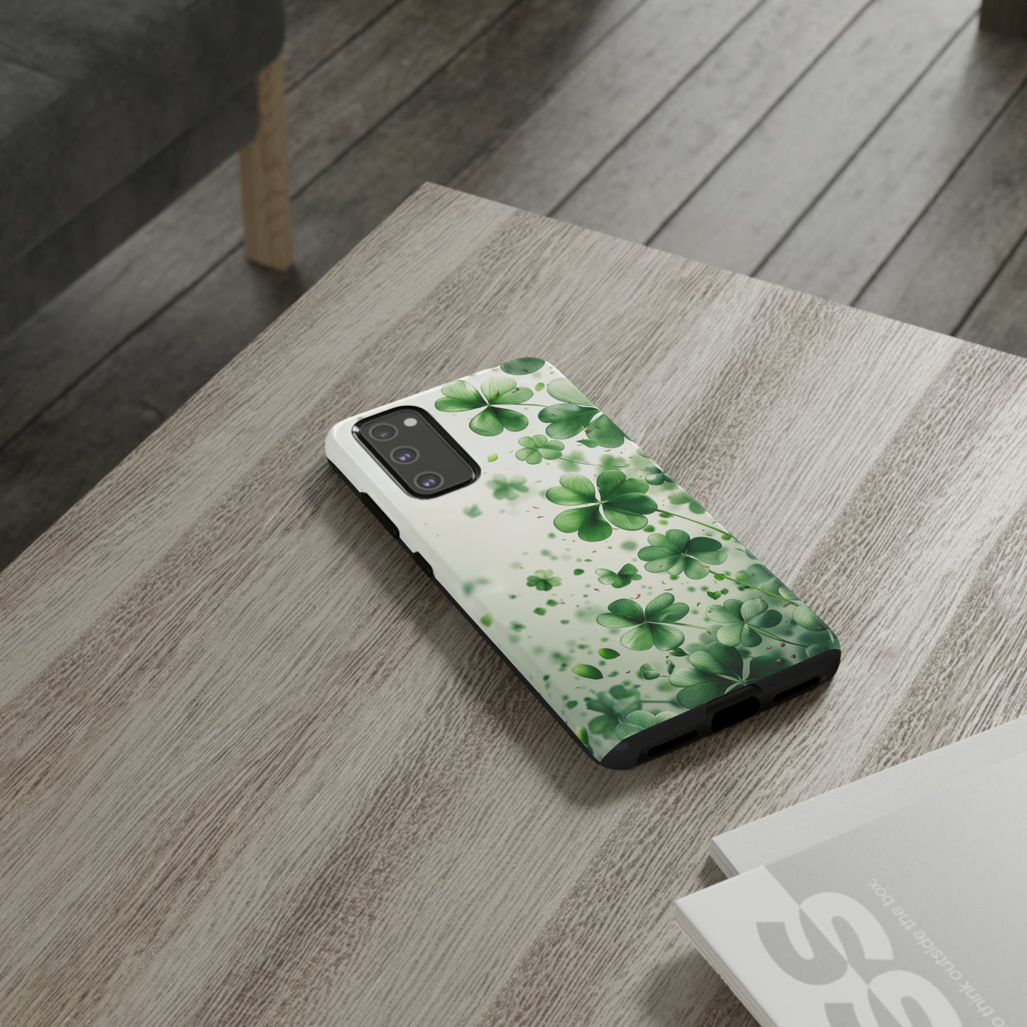 Tough Phone Case Four Leaf Clover