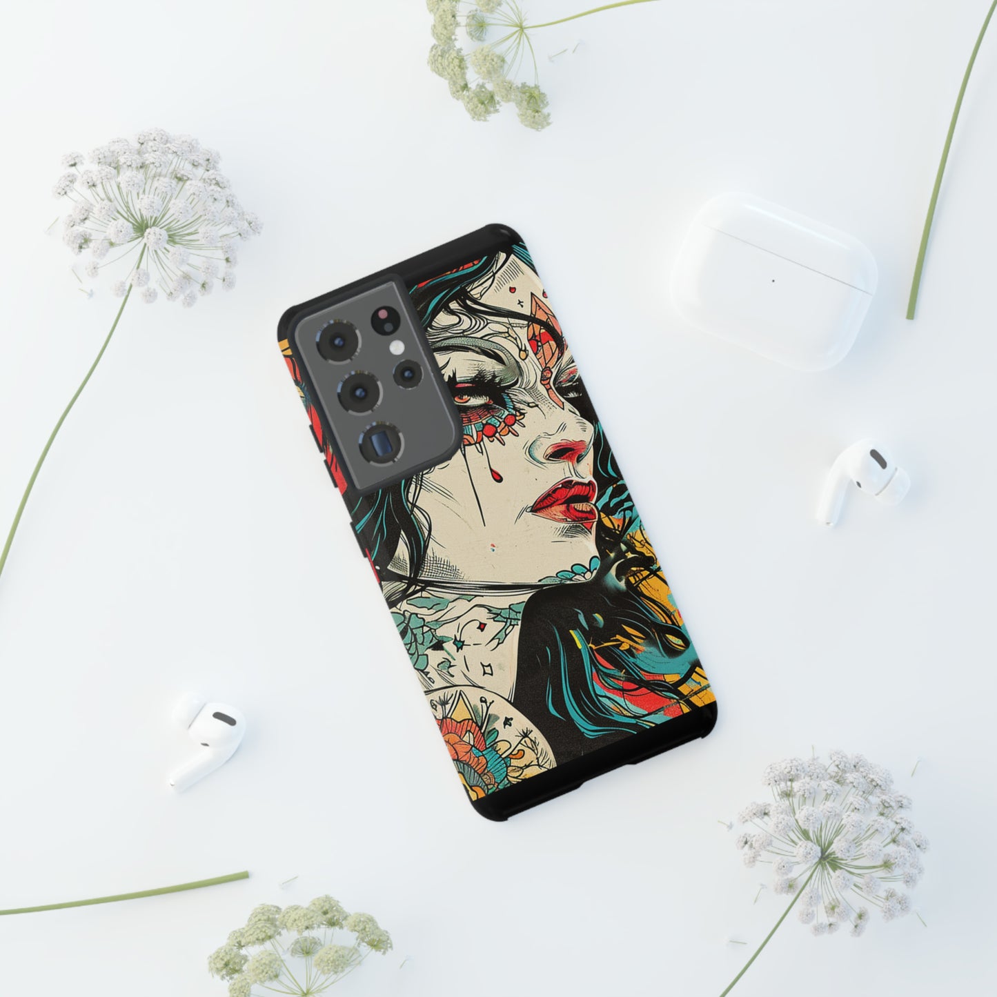 Tough Phone Case Lady 02