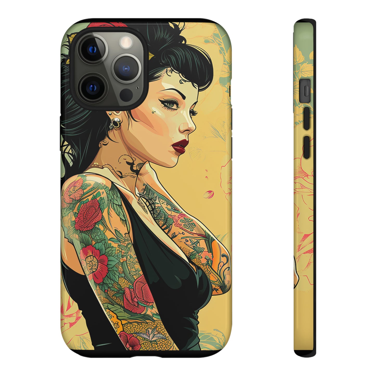 Tough Phone Case Lady 06