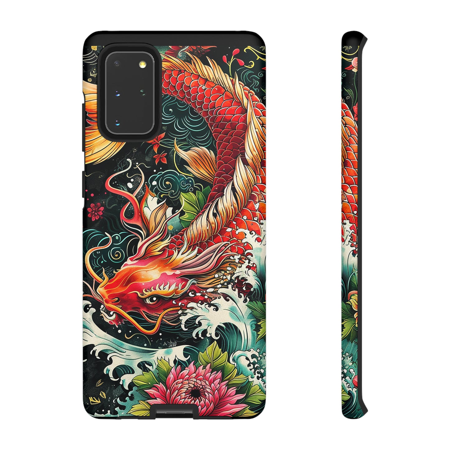 Tough Phone Case Japanese Koi Fish