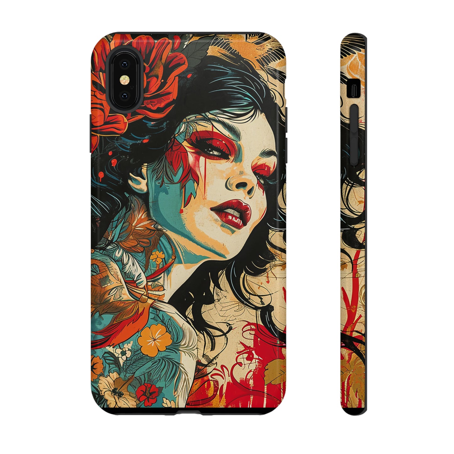 Tough Phone Case Lady 01