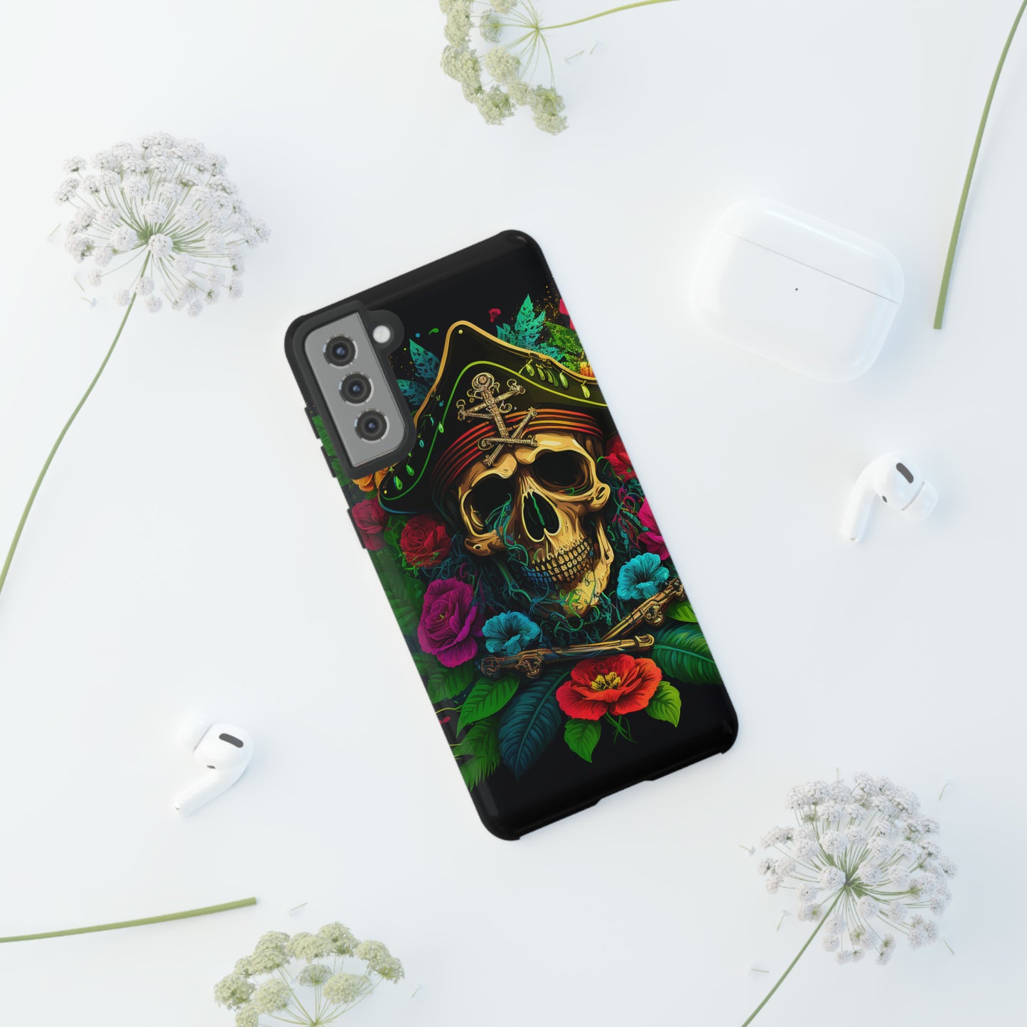 Tough Phone Case Pirate Skull