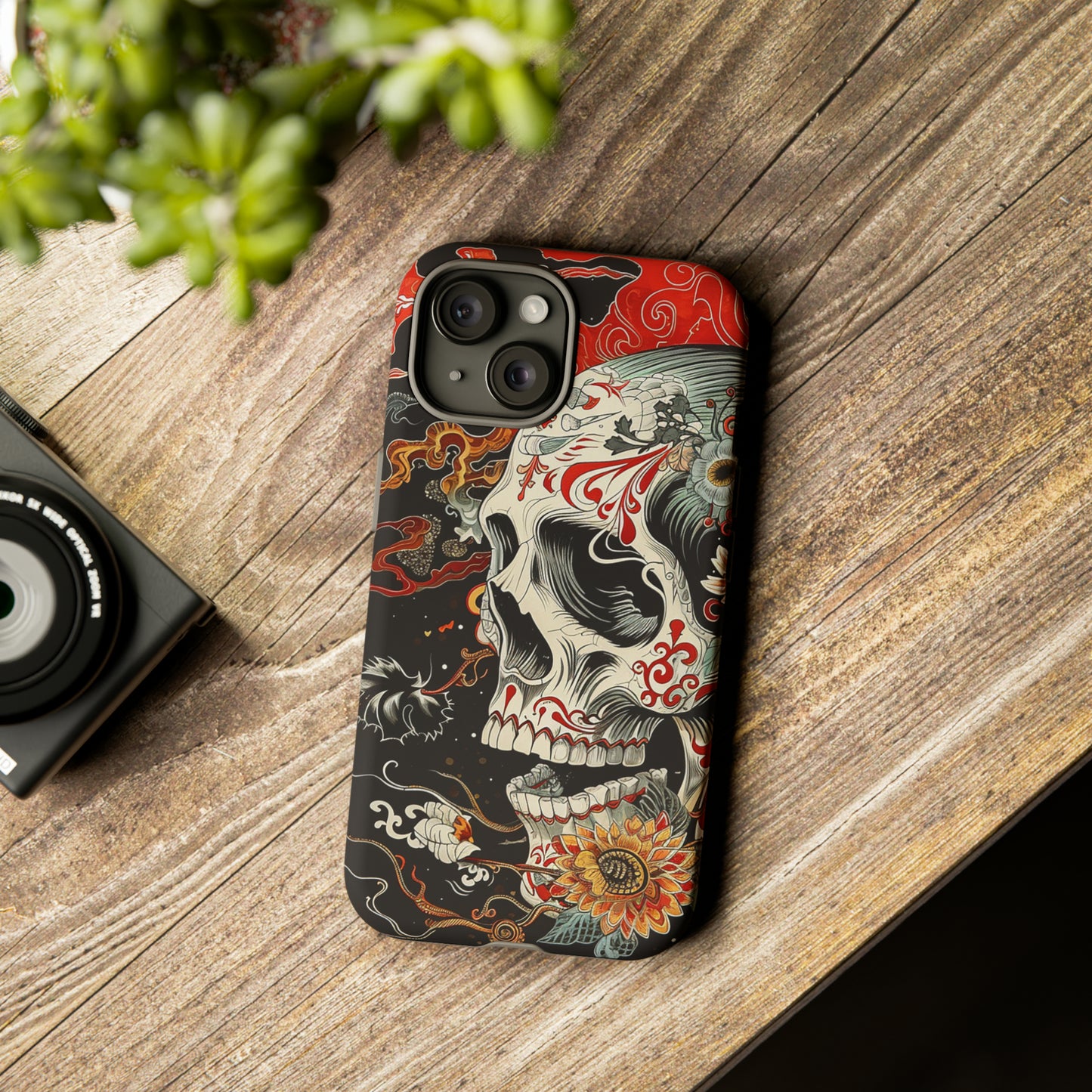 Tough Phone Case Skull 07