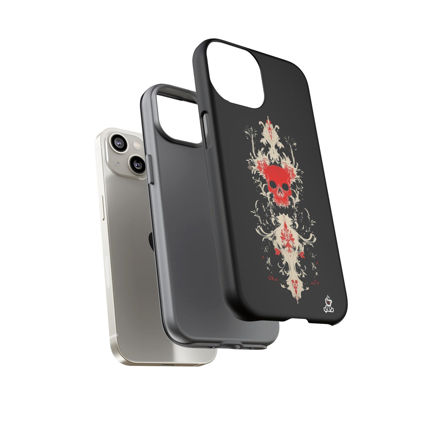 Tough Cases: Crimson Baroque Skull
