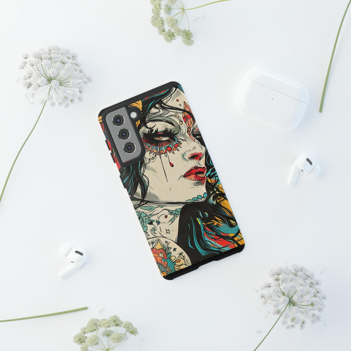Tough Phone Case Lady 02