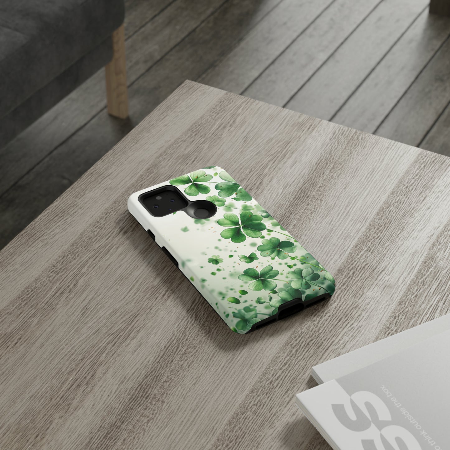 Tough Phone Case Four Leaf Clover