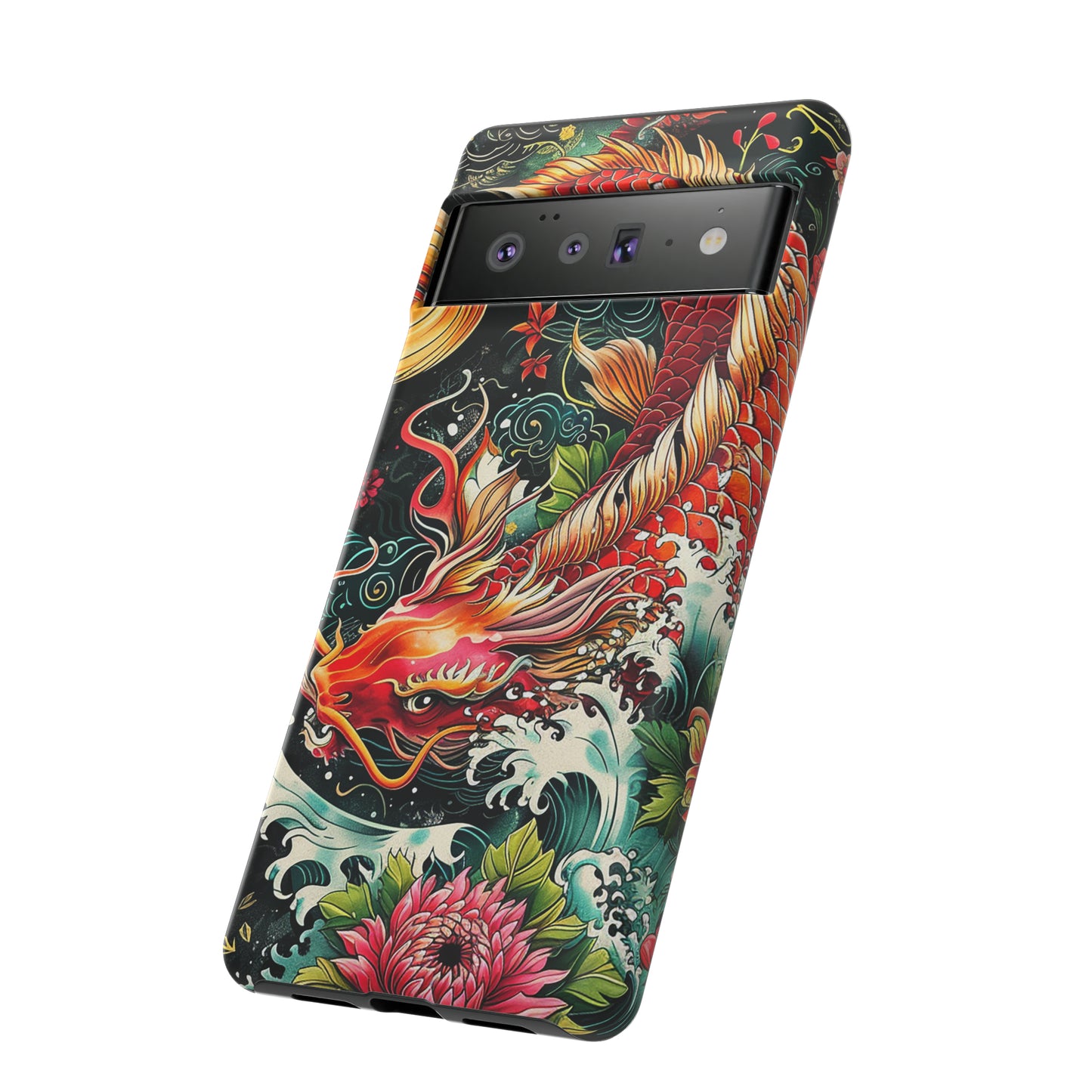 Tough Phone Case Japanese Koi Fish