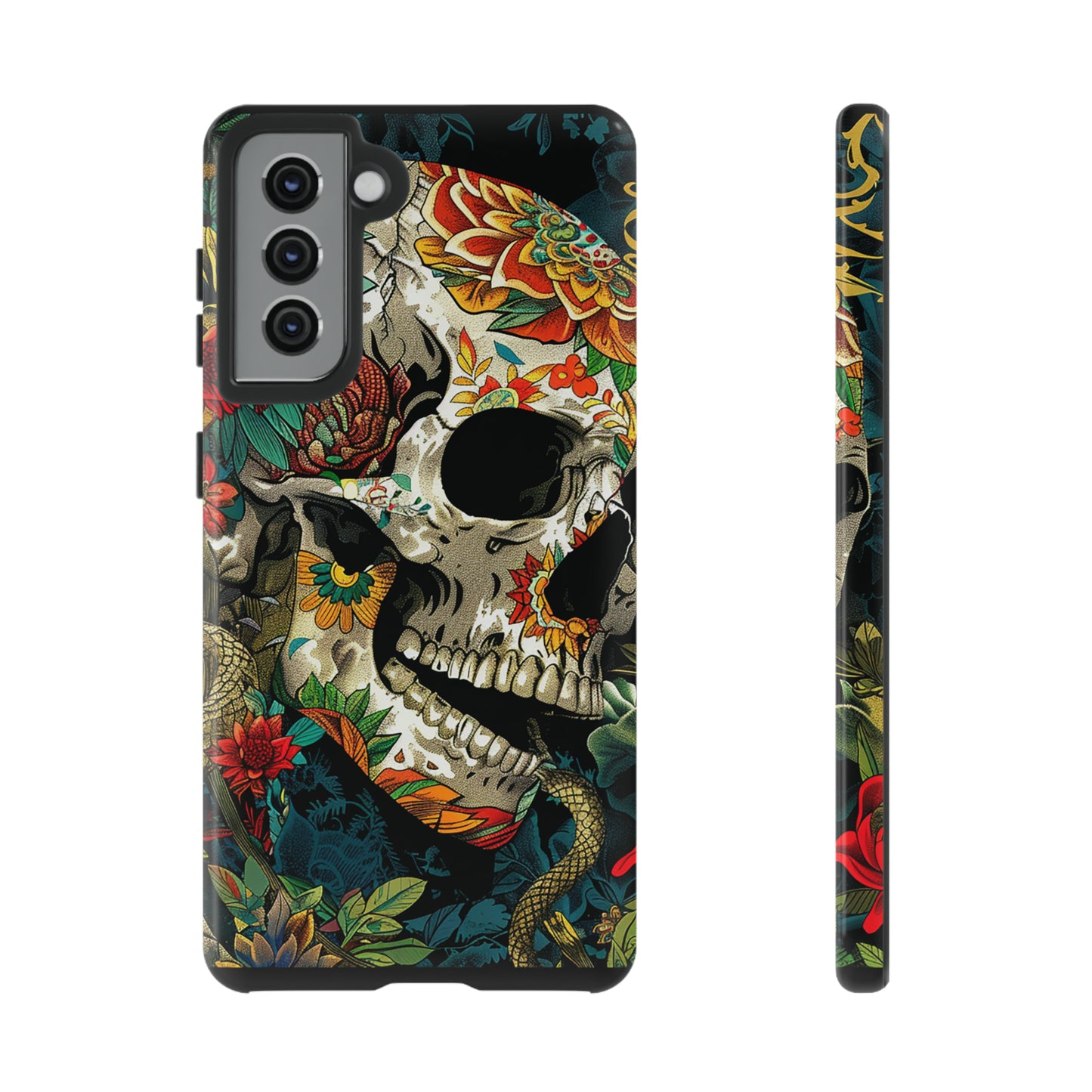 Tough Phone Case Skull 01