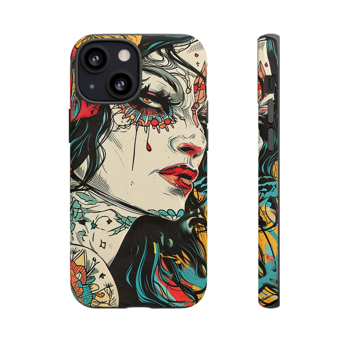 Tough Phone Case Lady 02