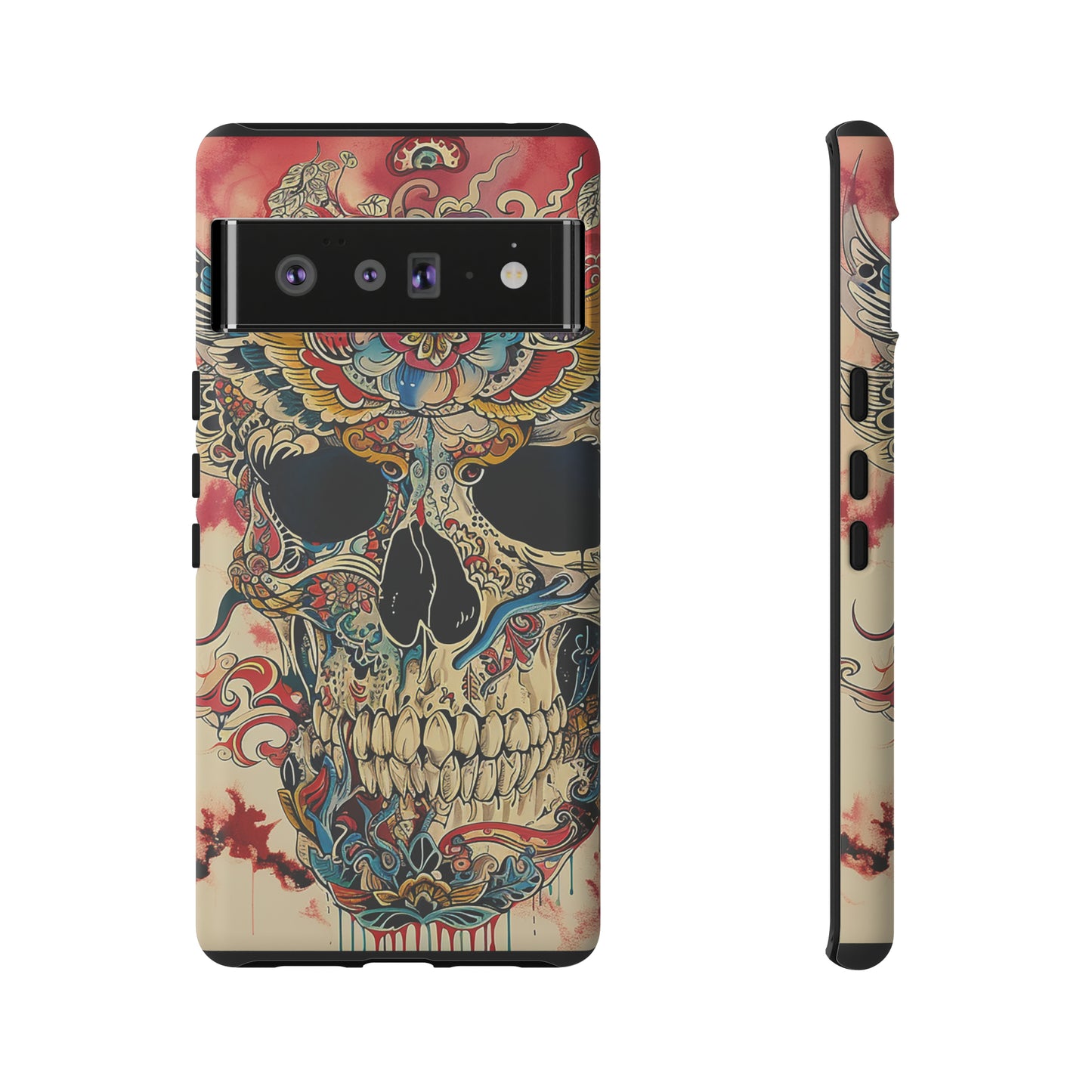 Tough Phone Case Skull 06