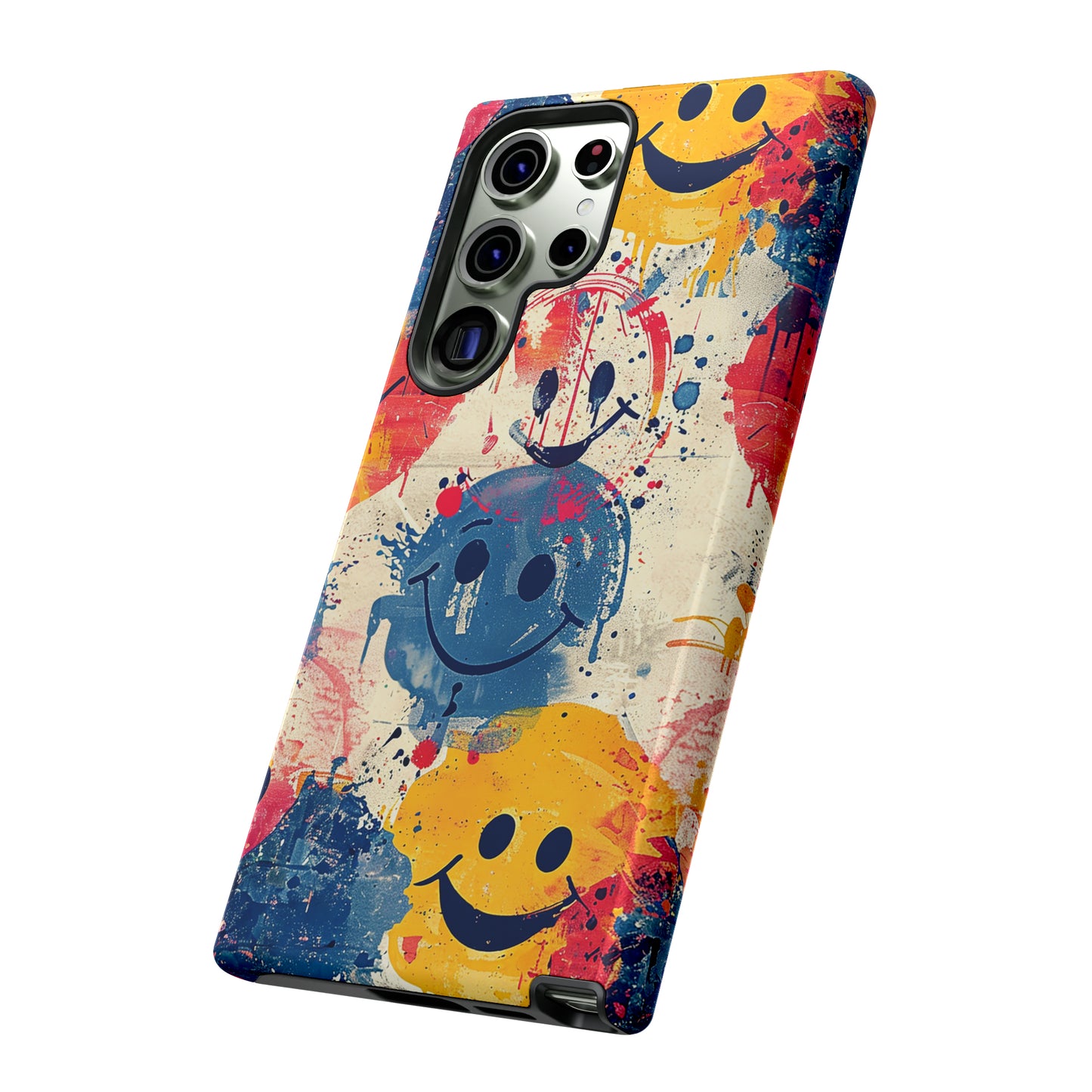 Tough Phone Case Happy Face