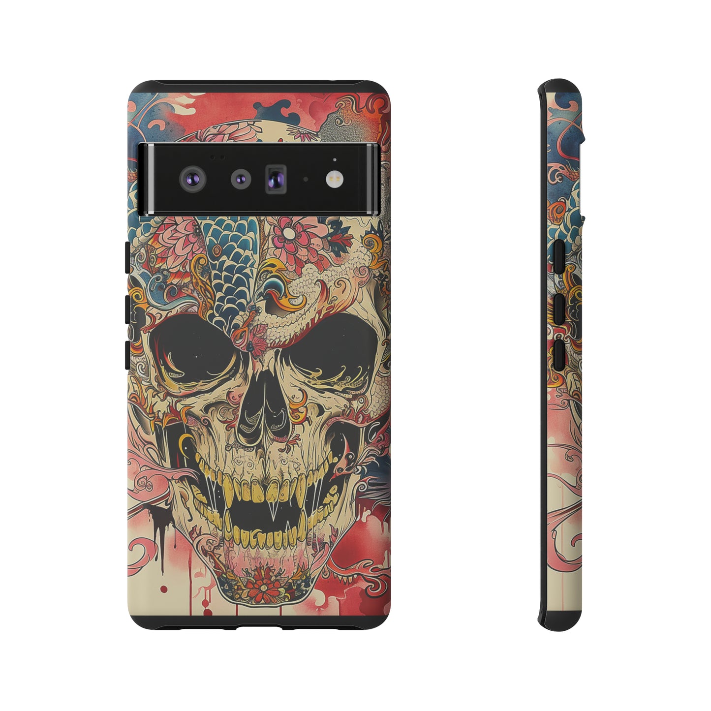 Tough Phone Case Skull 05
