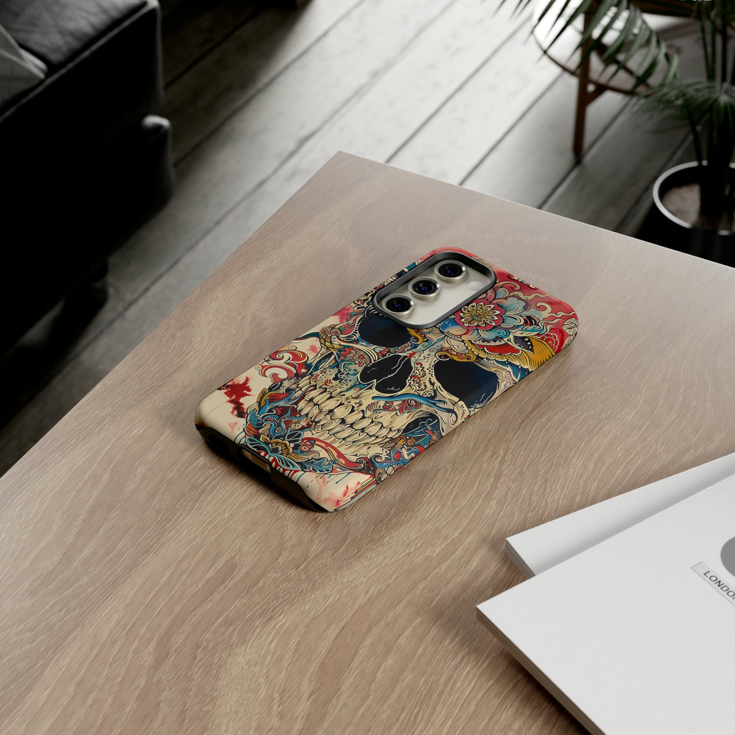 Tough Phone Case Skull 06