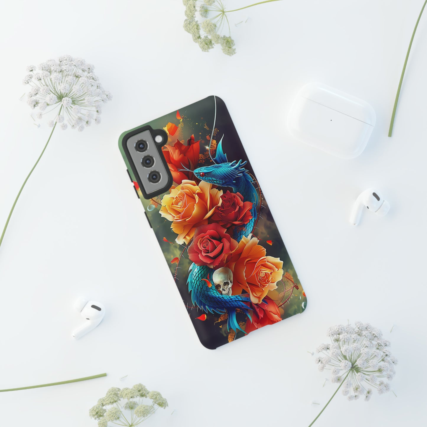 Tough Phone Cases Eternal Bloom and Beast