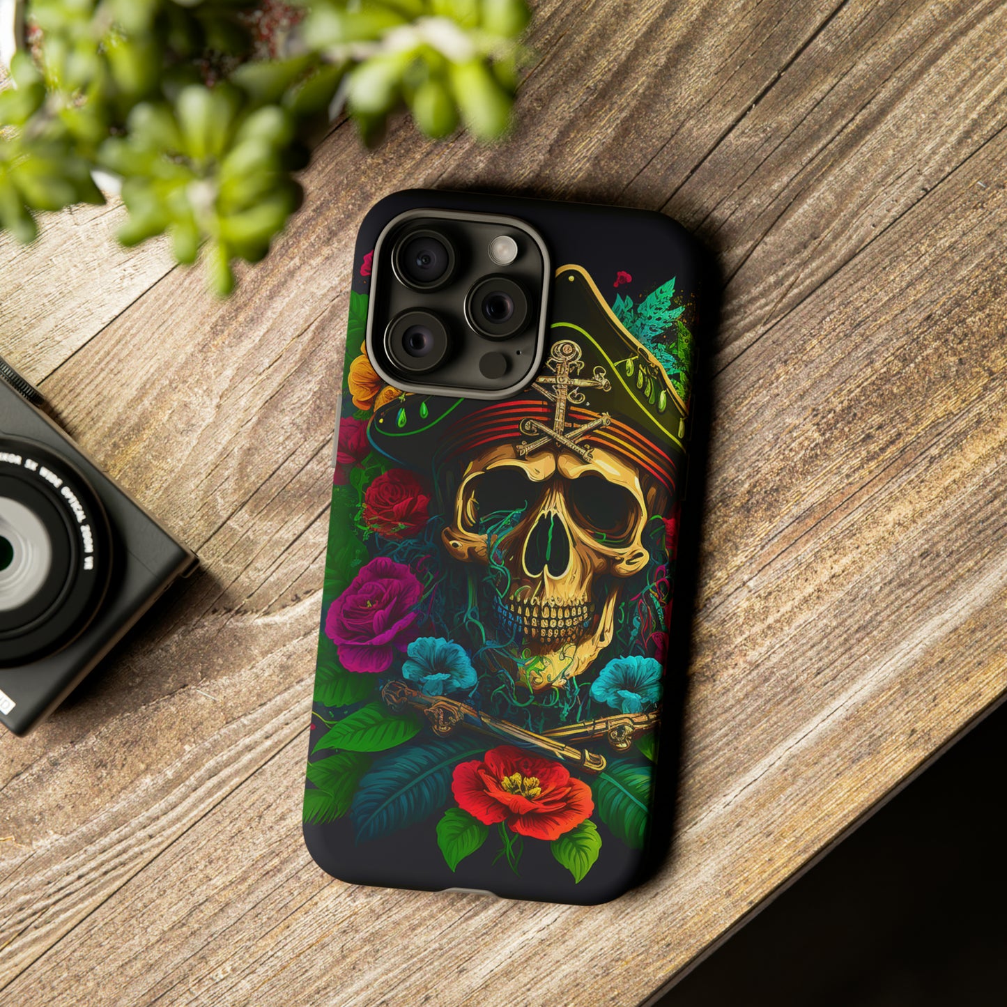 Tough Phone Case Pirate Skull