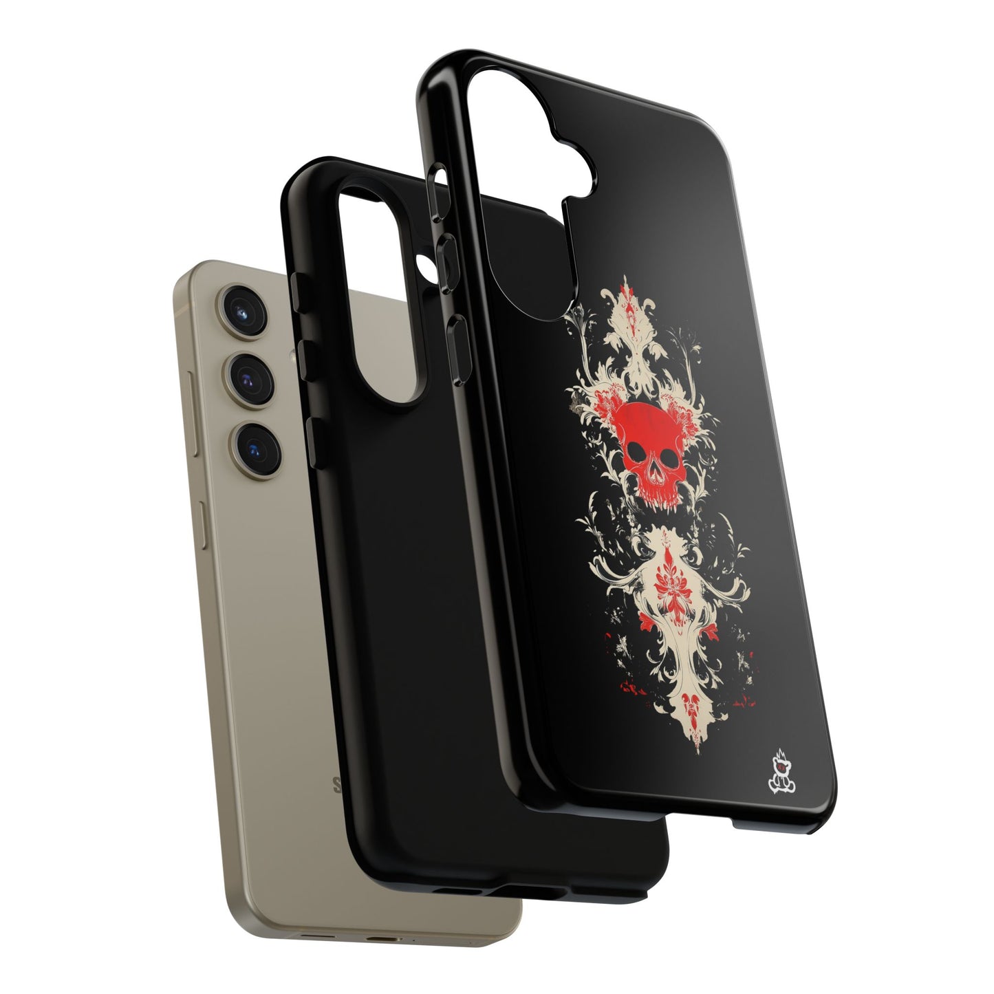 Tough Cases: Crimson Baroque Skull