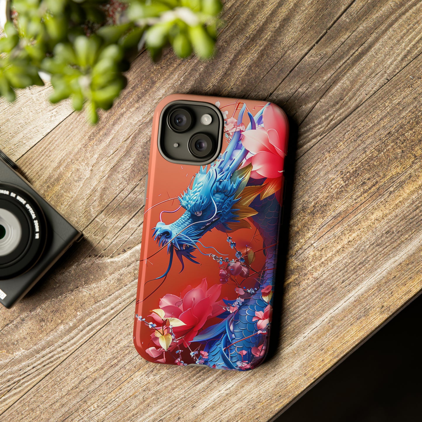 Tough Phone Cases Azure Serpent