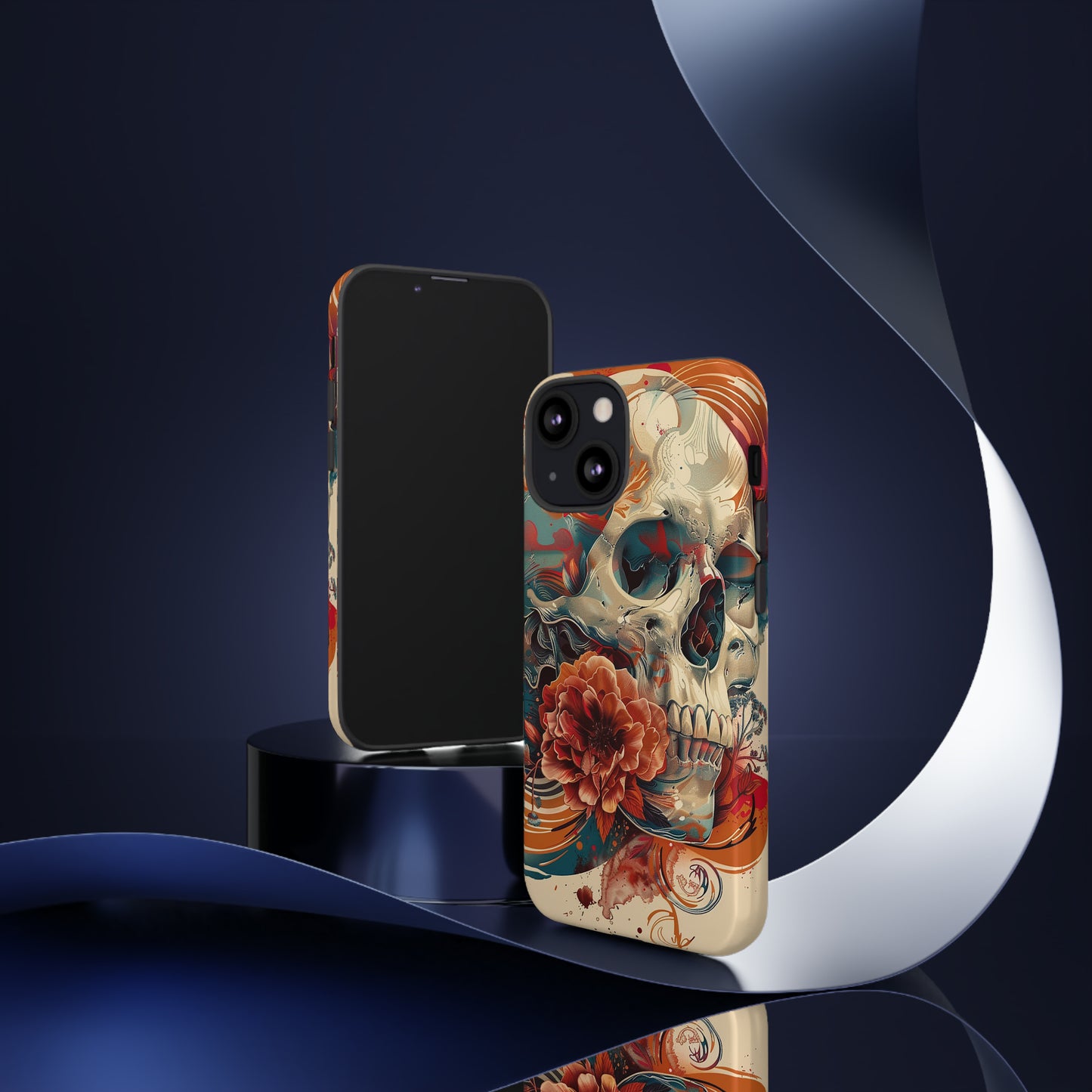 Tough Phone Case Skull 04