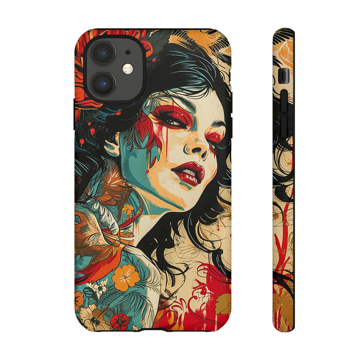 Tough Phone Case Lady 01