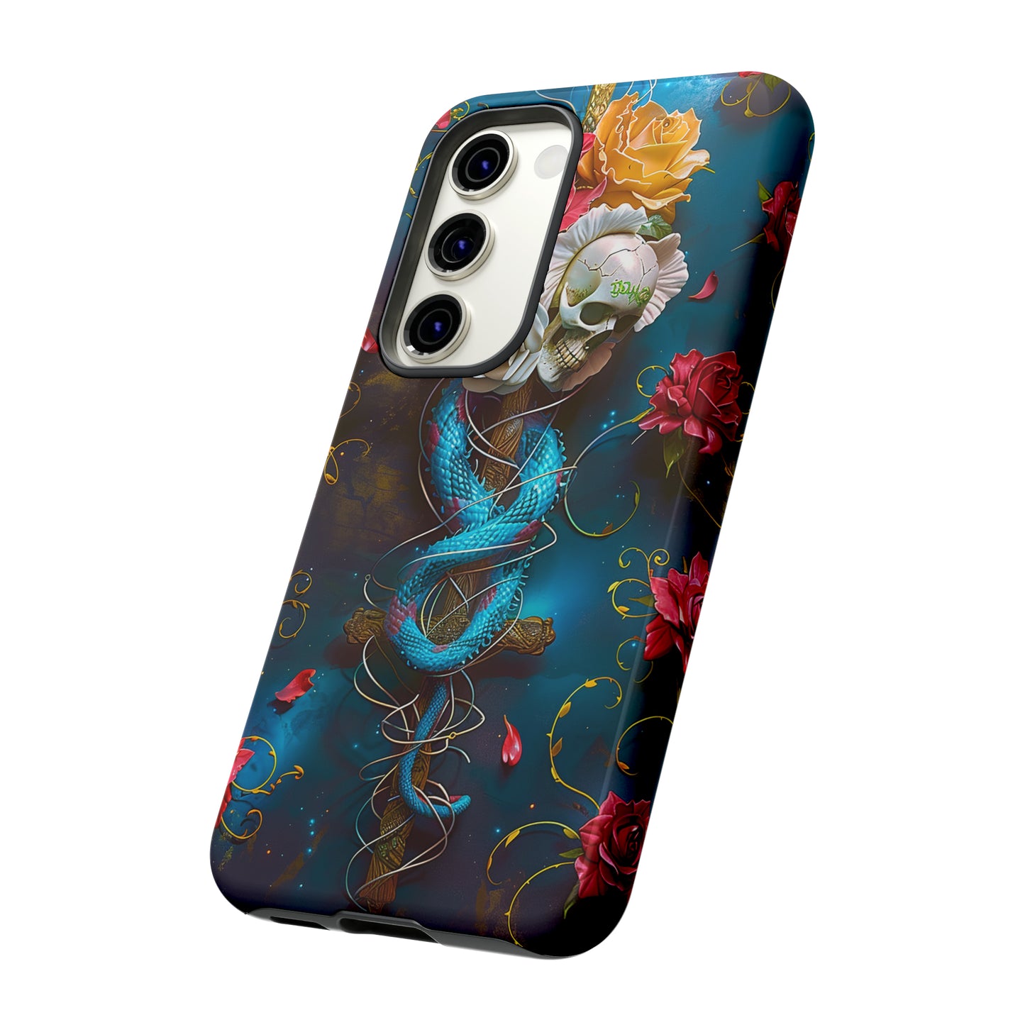 Tough Phone Cases Serpent & Roses